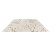 Laura Ashley Dove Grey Willow Hand-Tufted Wool-Blend Rug