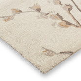 Laura Ashley Dove Grey Willow Hand-Tufted Wool-Blend Rug