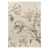 Laura Ashley Natural &amp; Sage Green Gosford Hand-Tufted Wool-Blend Rug