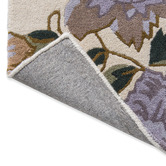 Laura Ashley Heather Purple Wendling Floral Hand-Tufted Wool Rug