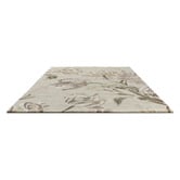 Laura Ashley Natural &amp; Sage Green Gosford Hand-Tufted Wool-Blend Rug