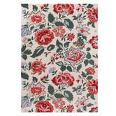 Laura Ashley Poppy Red Wendling Floral Hand-Tufted Wool Rug