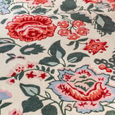 Laura Ashley Poppy Red Wendling Floral Hand-Tufted Wool Rug