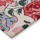 Laura Ashley Poppy Red Wendling Floral Hand-Tufted Wool Rug