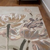 Laura Ashley Natural &amp; Sage Green Gosford Hand-Tufted Wool-Blend Rug