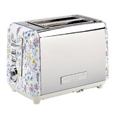 Laura Ashley Wild Meadow 2 Slice Stainless Steel Toaster