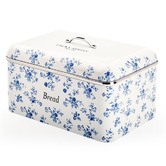 Laura Ashley China Rose Stainless Steel Bread Bin