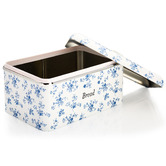 Laura Ashley China Rose Stainless Steel Bread Bin