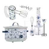 Laura Ashley China Rose 3.5L Slow Cooker &amp; Hand Blender Set