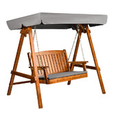 Braxton Home 2 Seater Ezio Outdoor Canopy Swing Chair