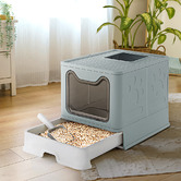 Braxton Home Bast Foldable Cat Litter Box