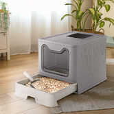 Braxton Home Bast Foldable Cat Litter Box