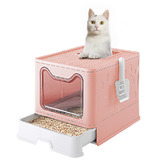 Braxton Home Bast Foldable Cat Litter Box