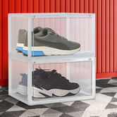 Braxton Home Peta Stackable Shoe Boxes