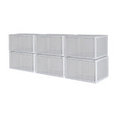 Braxton Home Peta Stackable Shoe Boxes