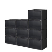 Braxton Home Peta Stackable Shoe Boxes
