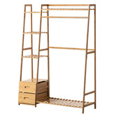 Braxton Home Guerrero 2 Drawer Bamboo Clothing Rack