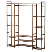 Braxton Home Guerrero 12 Shelf Bamboo Clothing Rack