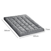 Braxton Home Zoilo Cotton Mattress Topper