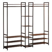 Braxton Home Guerrero 13 Shelf Bamboo Clothing Rack