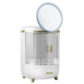 Braxton Home Vernice 2 Door Cosmetic Organiser with LED Mirror