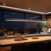 Braxton Home Twyla Walnut Wood Pendant Light