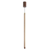 Braxton Home Pan Walnut Wood Pendant Light