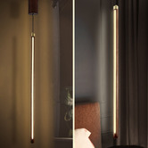 Braxton Home Pan Walnut Wood Pendant Light