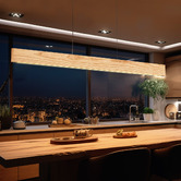 Braxton Home Fejo Ash Wood LED Pendant Light