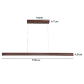 Braxton Home Twyla Walnut Wood Pendant Light