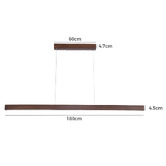 Braxton Home Twyla Walnut Wood Pendant Light