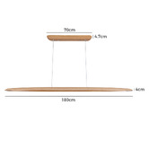 Braxton Home Eldrik Beech Wood Pendant Light