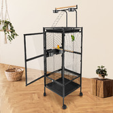 Braxton Home Dunlap Steel Bird Cage