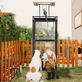Braxton Home Dunlap Steel Bird Cage