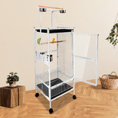 Braxton Home Dunlap Steel Bird Cage