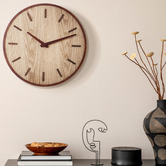 Braxton Home 40cm Zeke Bentwood Wall Clock