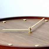 Braxton Home 30cm Beryl Bentwood Pendulum Wall Clock