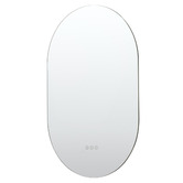 Braxton Home Meteo Oval LED Bathroom Mirror
