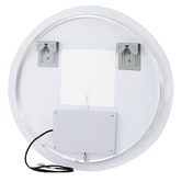 Braxton Home Zeke Round LED Bathroom Mirror