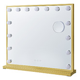 Braxton Home Gold Nia LED Make-Up Mirror