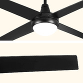 Braxton Home Yulian 132cm DC Ceiling Fan with LED Light