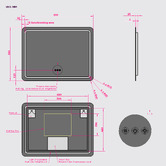 Braxton Home Austen LED Bathroom Mirror