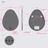 Braxton Home Zeke LED Bathroom Mirror