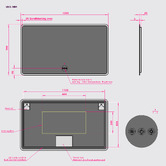 Braxton Home Orlando LED Bathroom Mirror