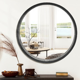 Braxton Home Piper Round Wall Mirror