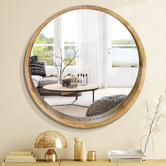 Braxton Home Piper Round Wall Mirror