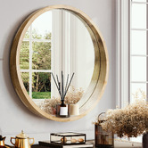 Braxton Home Piper Round Wall Mirror