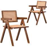 Braxton Home Myles Rubberwood Dining Chairs