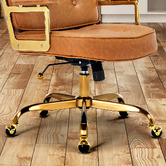 Braxton Home Aman Mid Back Faux Leather Executive Office Chair