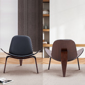 Braxton Home Marley Faux Leather Accent Chair